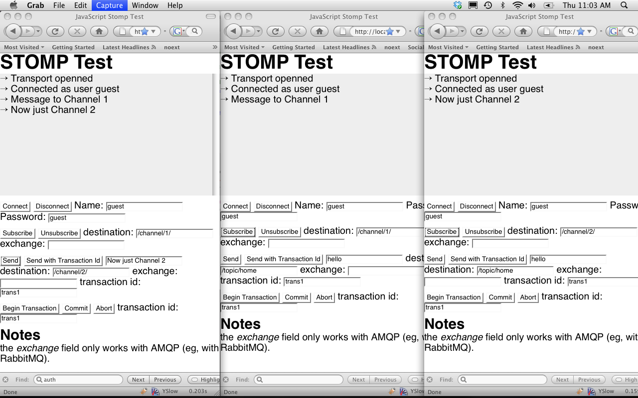 stompmultiple